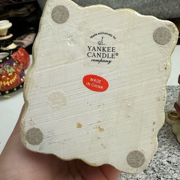 Yankee Candle 3-Piece Train Tea Light/Taper‎ Candle Holders – Christmas Holly